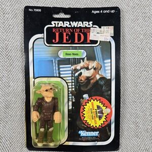 Vintage 1983 Kenner Star Wars Return/Jedi Ree-Yees 79 back w/Free Anakin Sticker